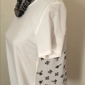 Loft Mixed Media Top